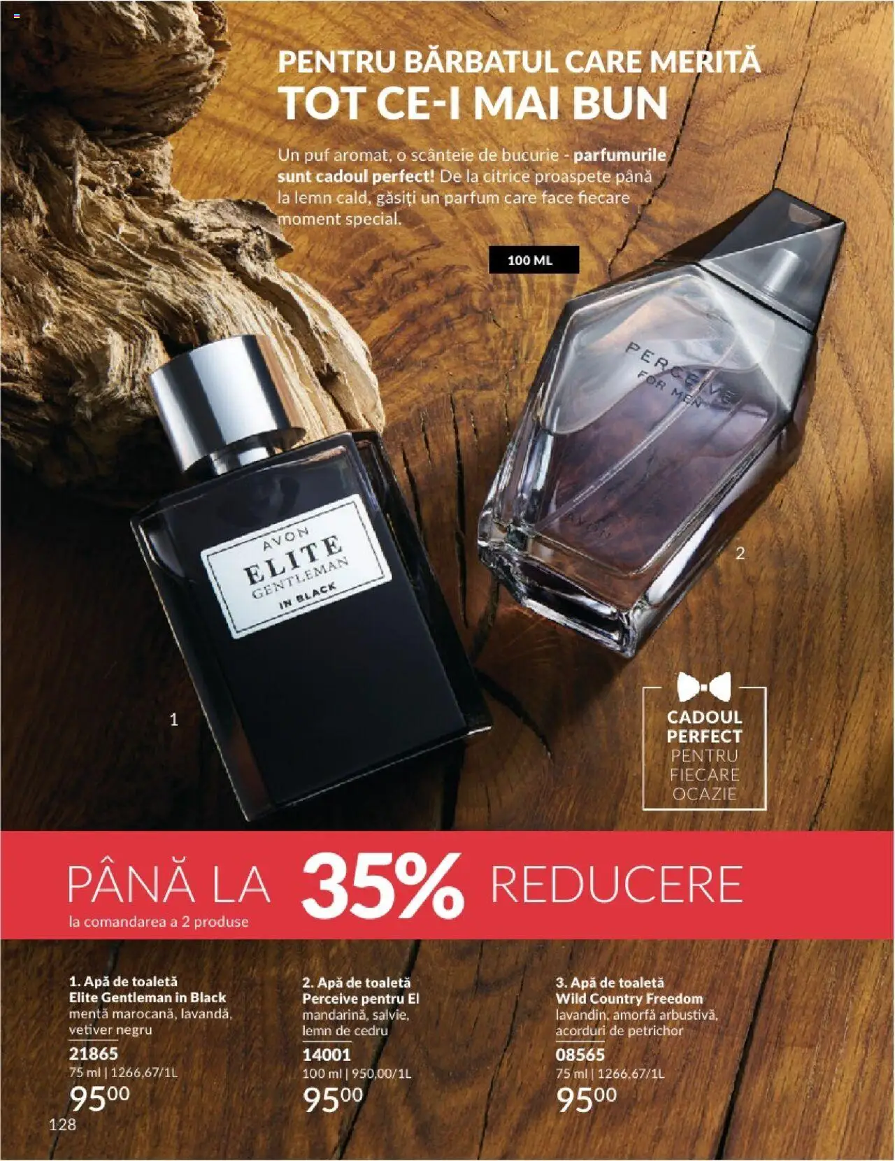 Catalog Avon - 06 2025 – valabil de la 01.06.2025 | Pagină: 128 | Produse: Toaletă, Parfum, Apă de toaletă, Apă