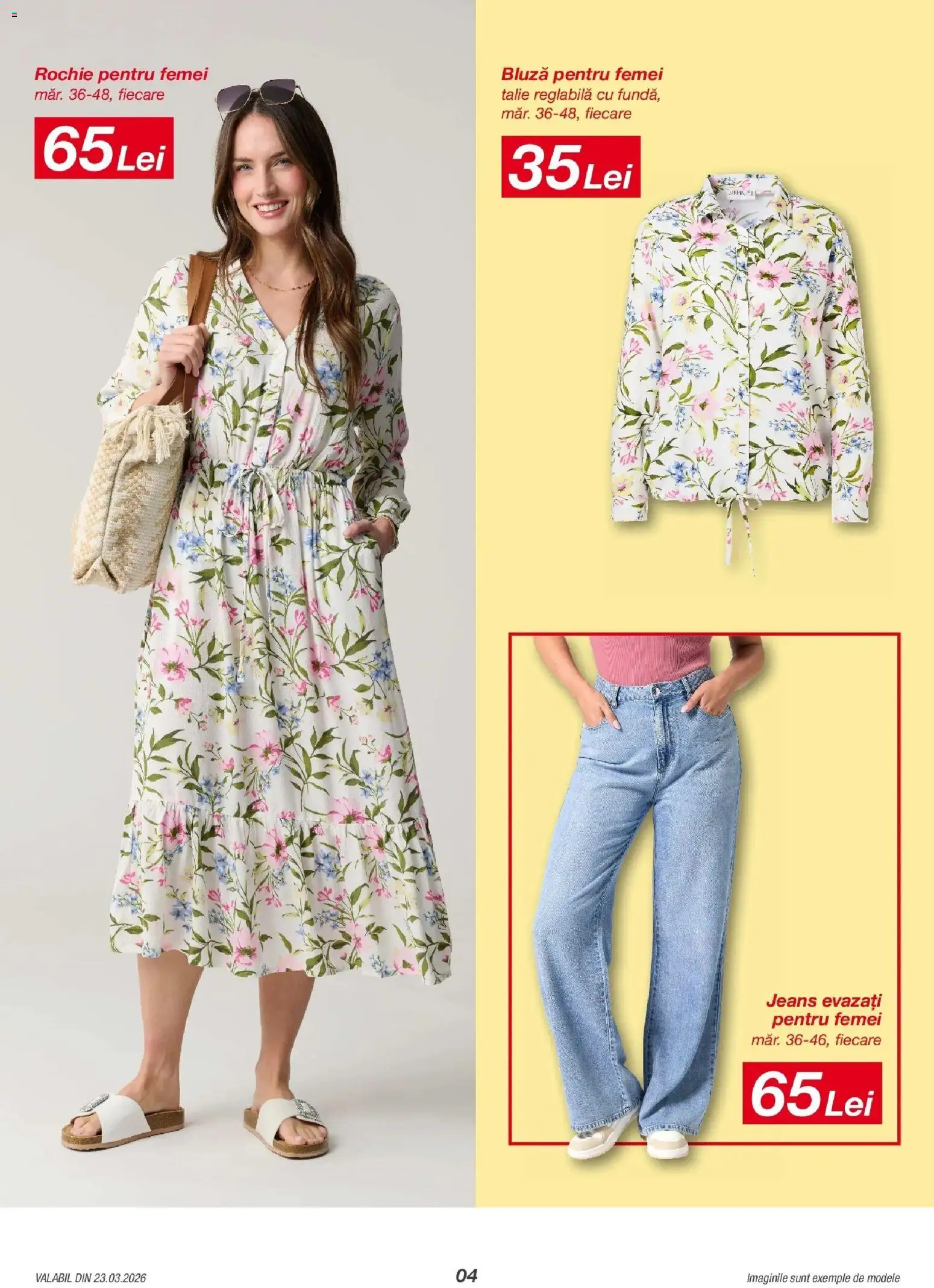 Noul catalog Kik – valabil de la 23.03.2026 | Pagină: 4 | Produse: Rochie, Bluză