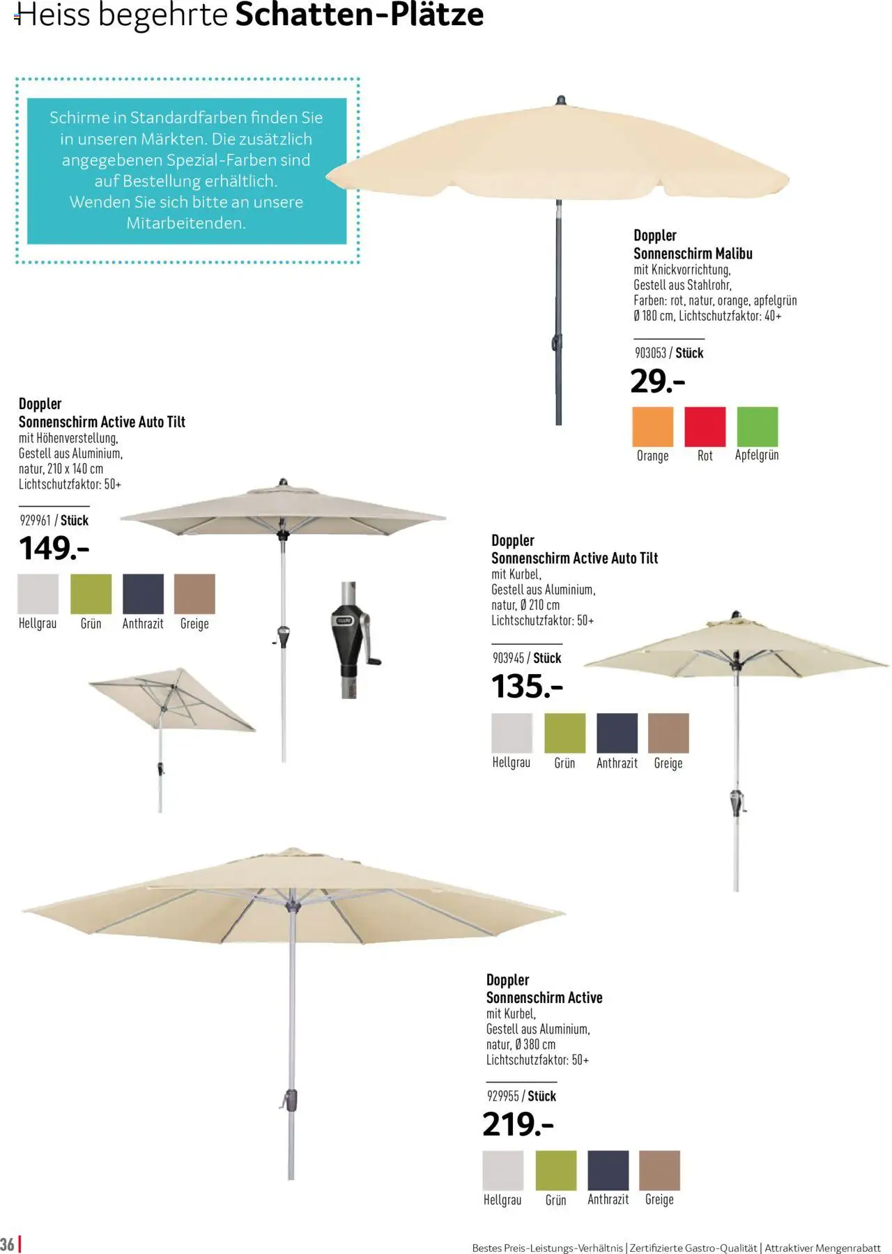 Prodega Aktionen Outdoor-Ausstattung ab 01.03.2025 | Seite: 36