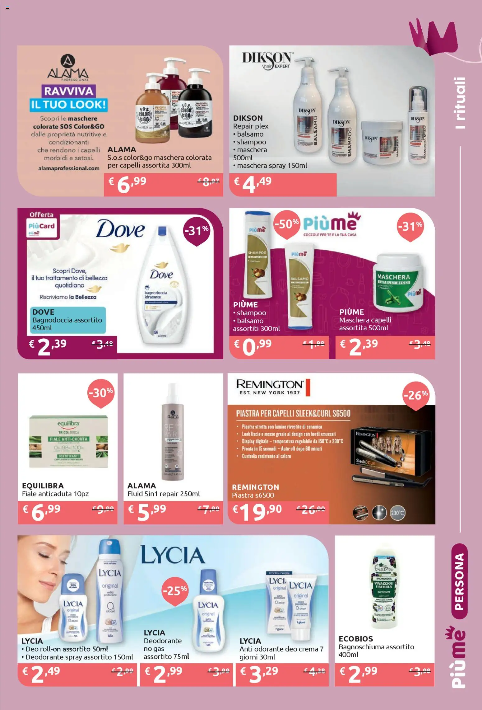 Volantino IperSoap del 26.01.2026 | Pagina: 15 | Prodotti: Crema, Deodorante, Tè, Piastra per capelli