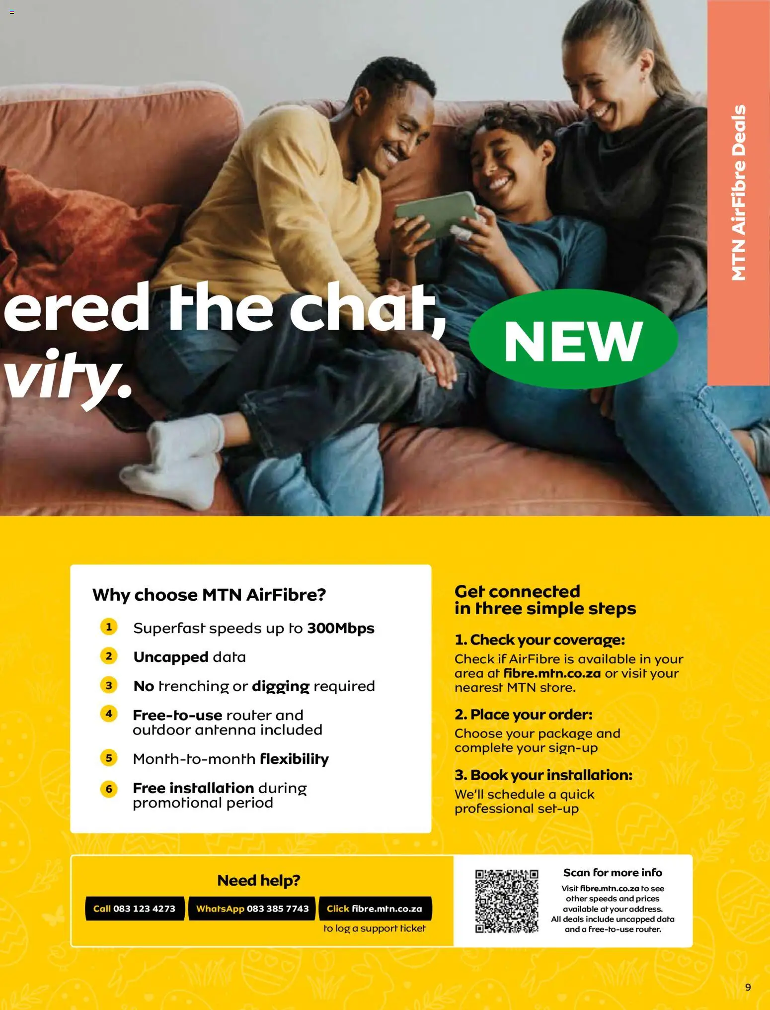 New MTN catalogue – valid from 07.04.2026 | Page: 9 | Products: Data, Router