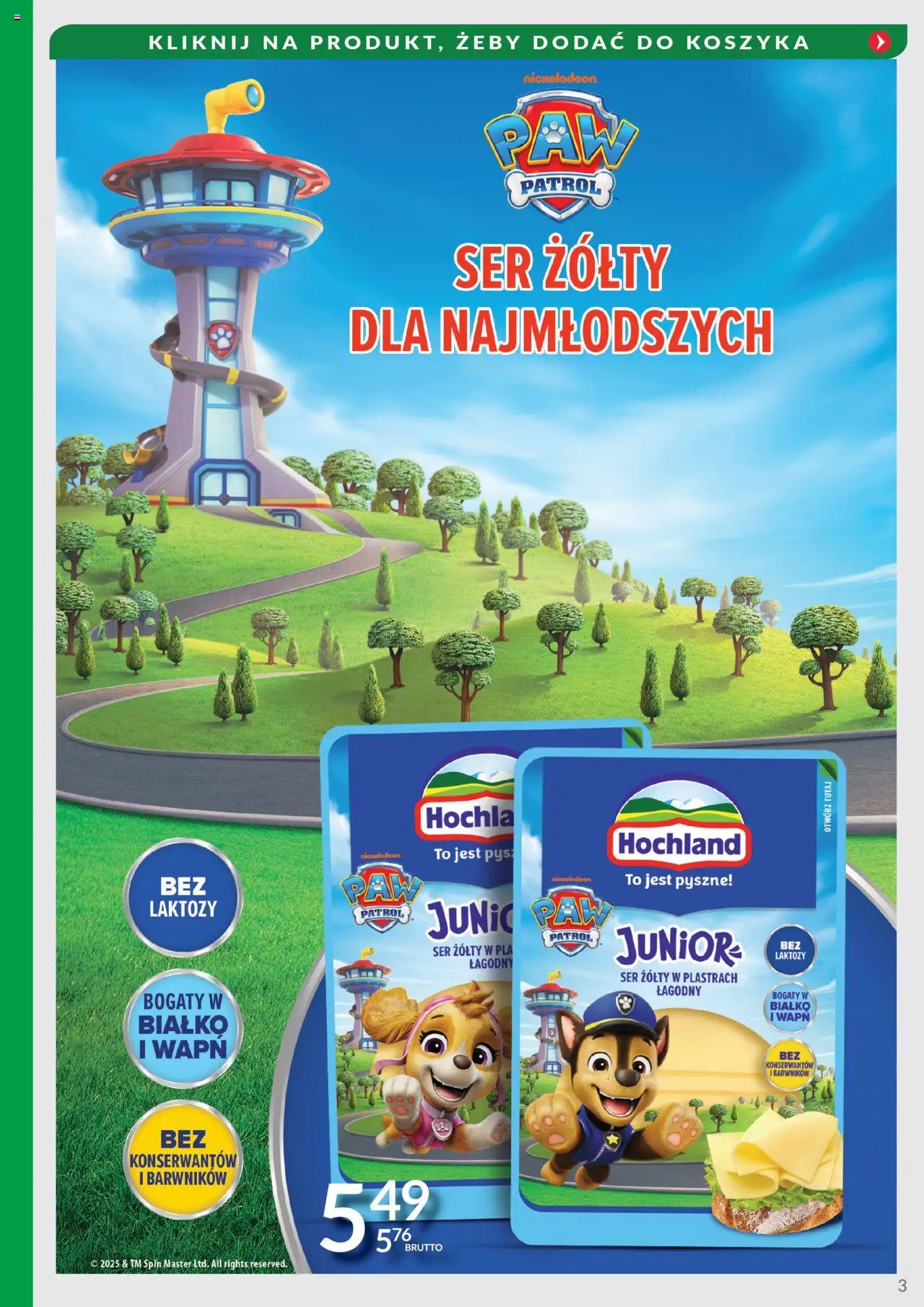 Eurocash Gazetka - Oferta Południe od 28.09.2025 | Strona: 3 | Produkty: Ser żółty, Ser