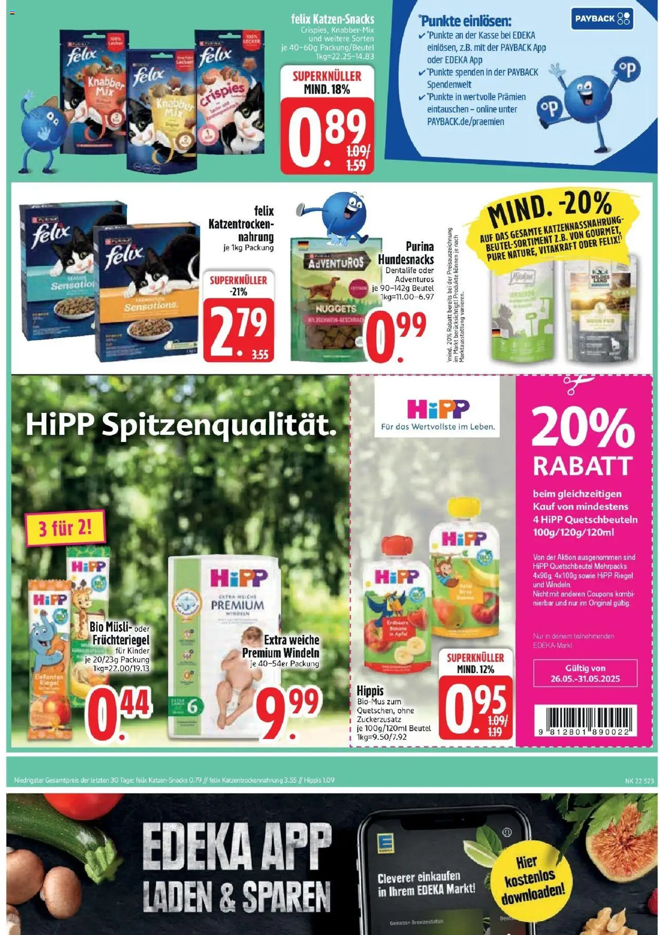 Edeka prospekt Bodenwöhr	 - gültig ab dem 25.05.2025 | Seite: 25 | Produkte: Musli, Äpfel