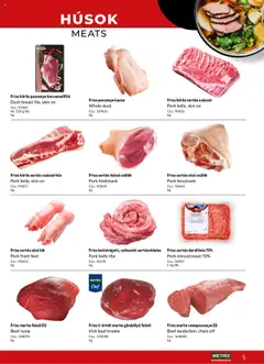 Friss kettévágott, csíkozott sertésoldalas, Pork belly ribs - amely érvényes a következő dátumtól: 02.05.2025 | Oldal: 5