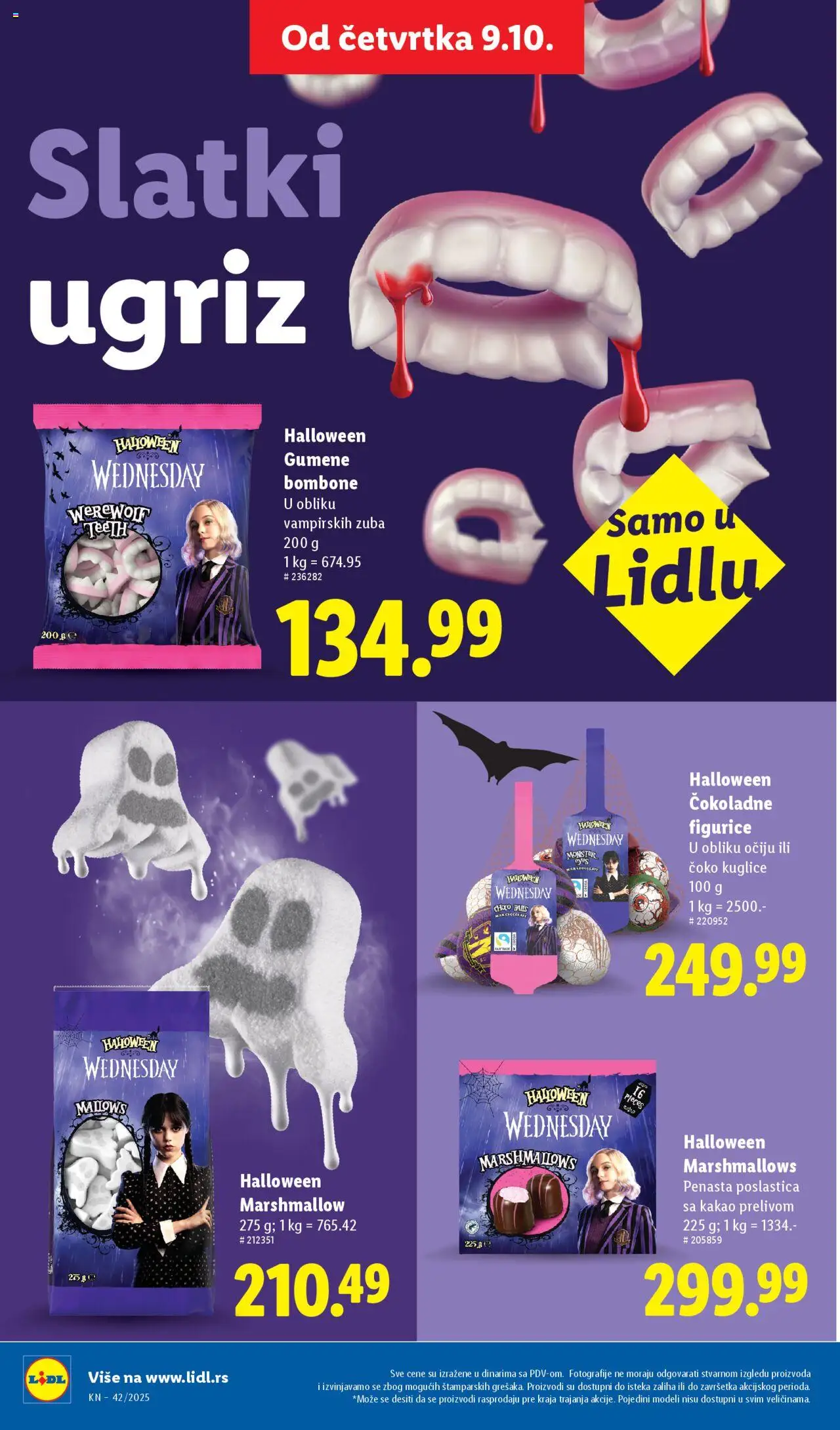 Lidl katalog - važi od 16.10.2025 | Strana: 38 | Proizvode: Bombone, Gumene bombone, Candy, Marshmallow