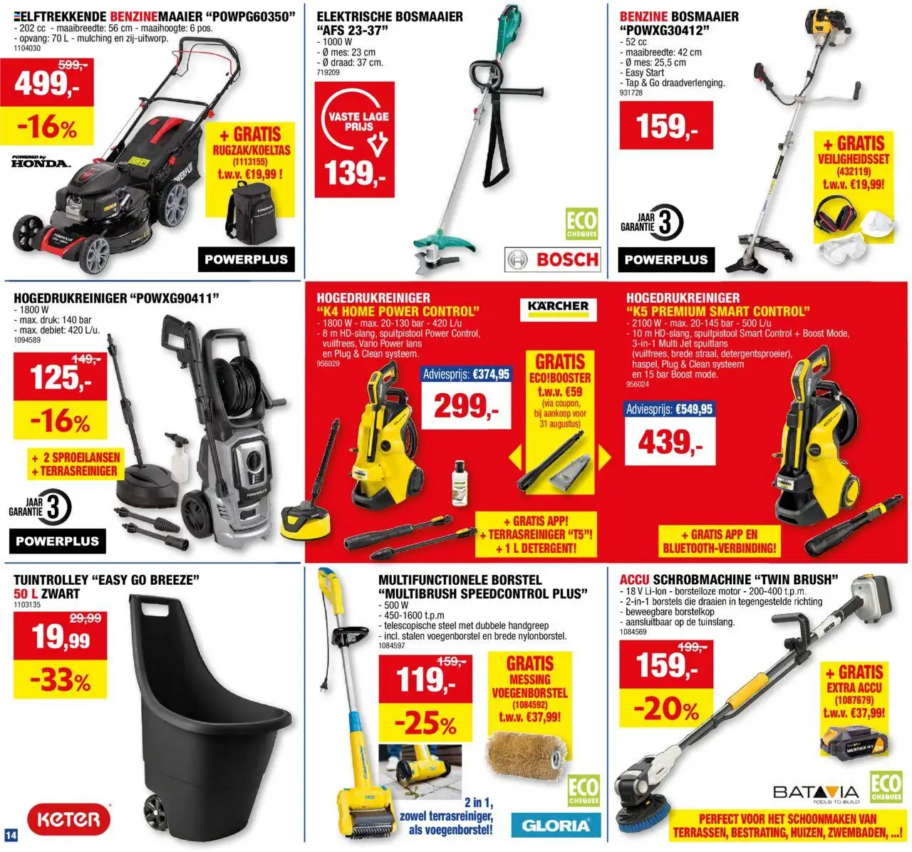  | Pagina: 14 | Producten: Borstels, Draad, Borstel, Mes