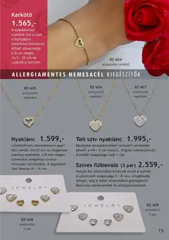 Katalógus Betly - Rozsa - amely érvényes a következő dátumtól: 21.01.2026 | Oldal: 15 | Termékek: Karkötő
