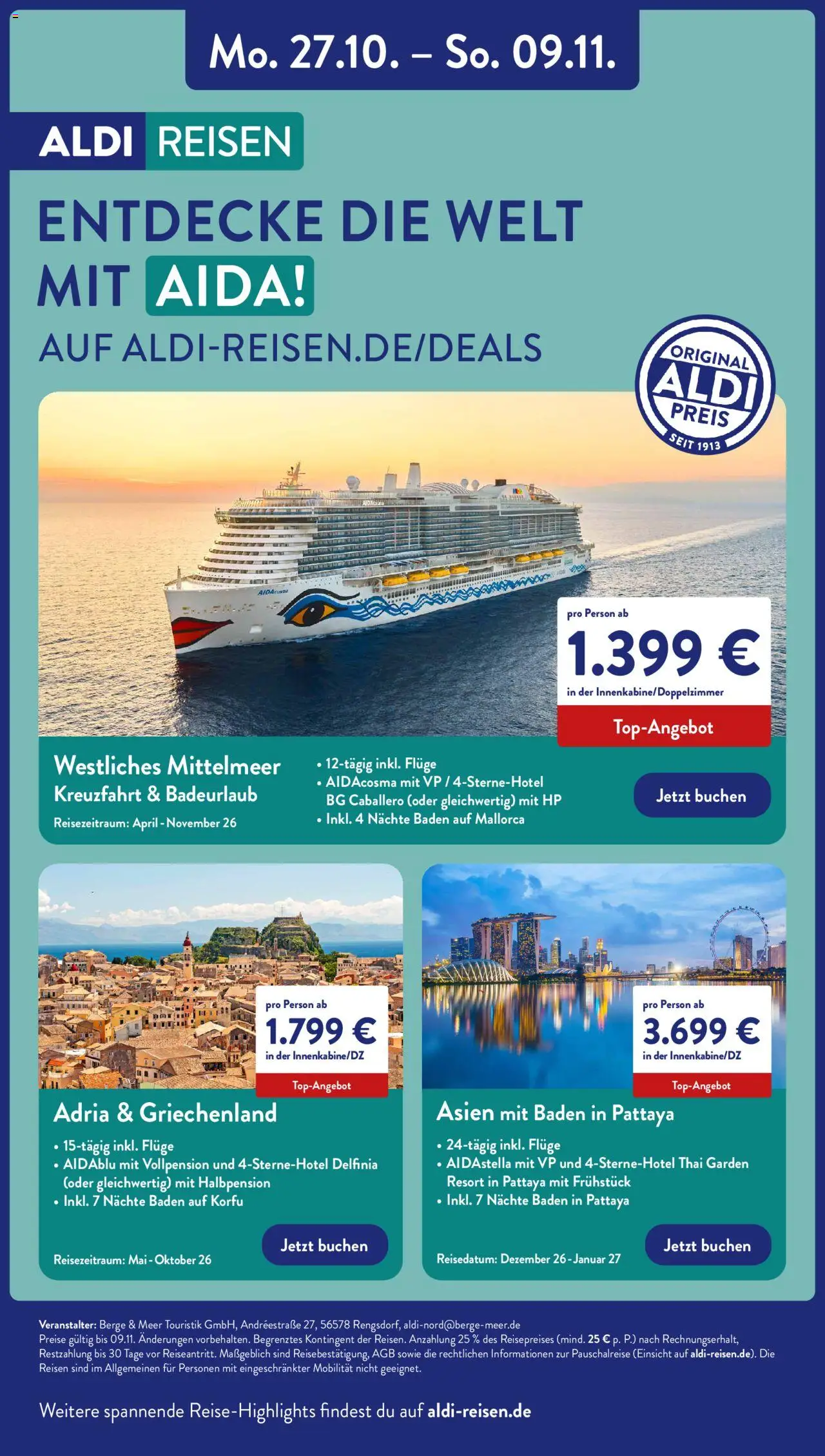 Aldi Prospekt 	 – gültig ab 27.10.2025 | Seite: 43