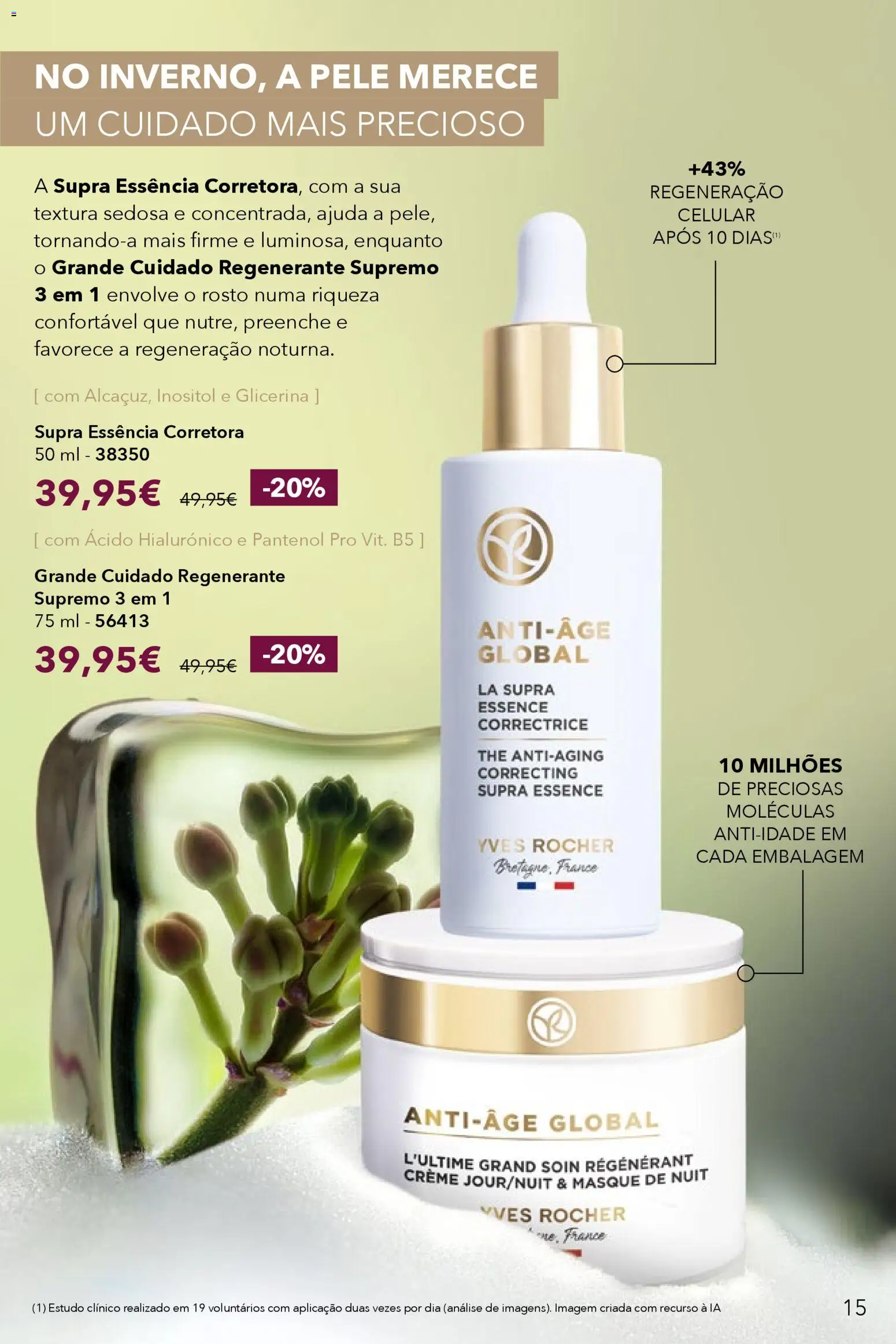 Yves Rocher catálogo 2 │ válido de 30.01.2026 | Página: 15 | Produtos: Sérum, Creme