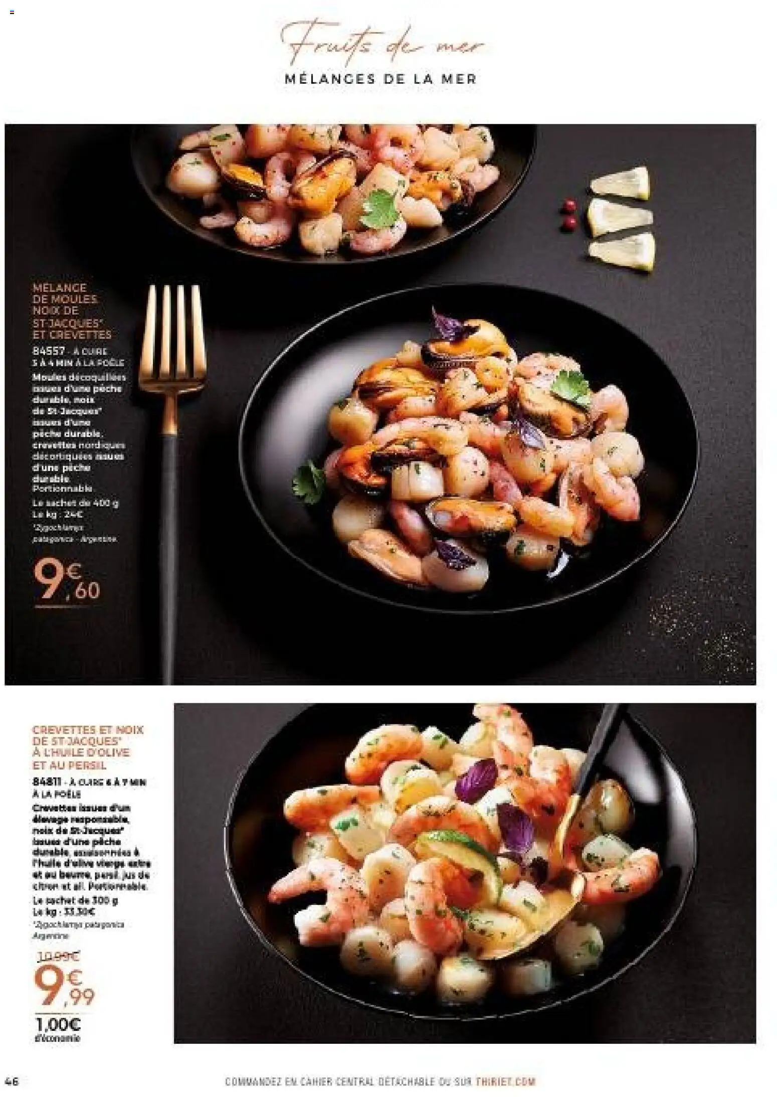 {H1} | Page: 46 | Produits: Persil, Crevettes, Beurre, Noix