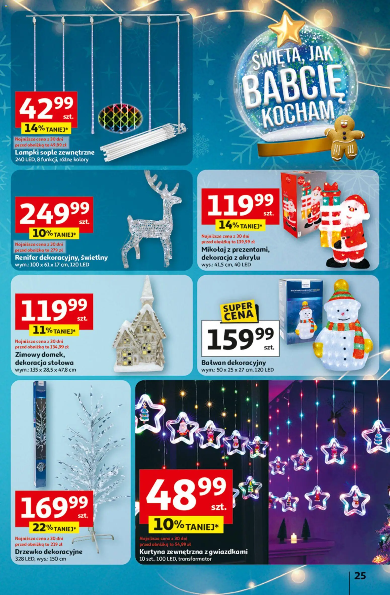 Auchan Black Friday od 27.11.2025 | Strona: 25 | Produkty: Lampki