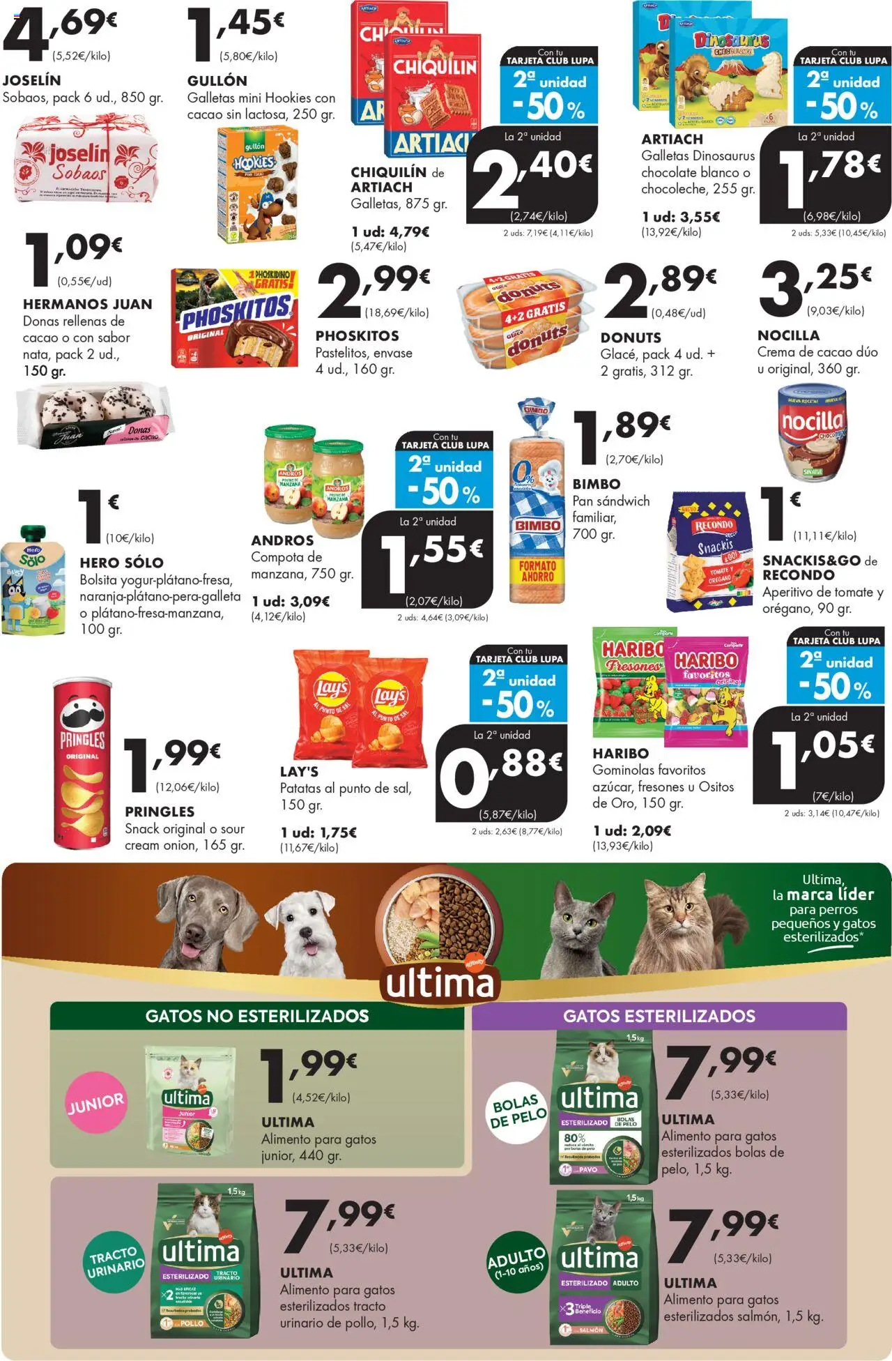 Lupa Supermercados folleto │ válido desde el 22.05.2025 | Página: 9 | Productos: Pan, Crema de cacao, Apple, Φρυγανιές σικάλεως