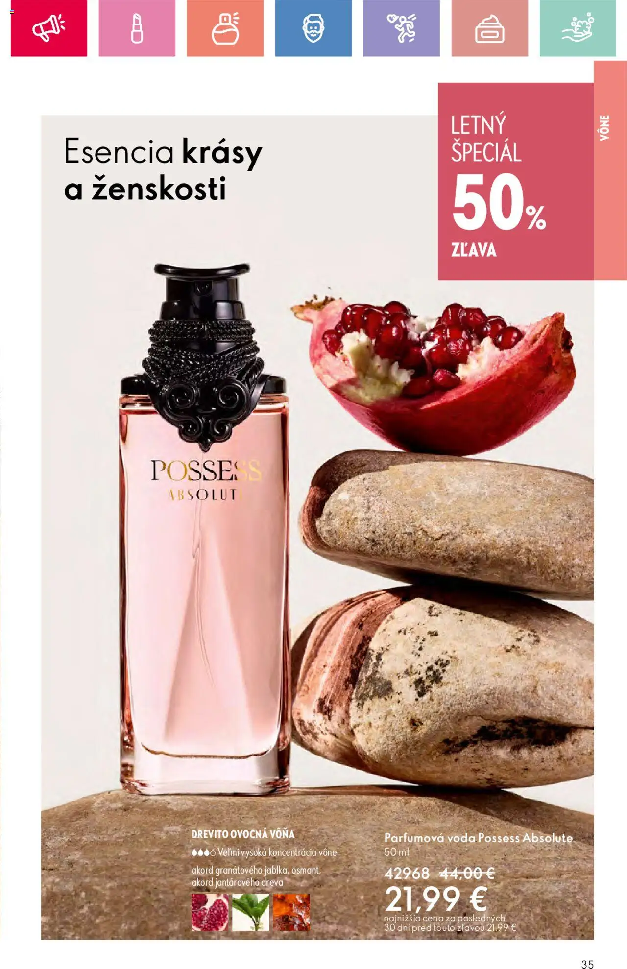 Katalóg Oriflame 9 2025 │ platný od 15.06.2025 | Strana: 35 | Produkty: Voda