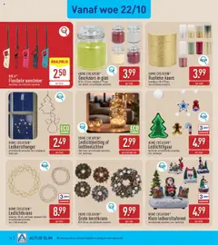 Aldi folder week 43 - Voorbeeld van een folder van Aldi, geldig van 20.10.2025 | Pagina: 16 | Producten: Batterijen, Kaars