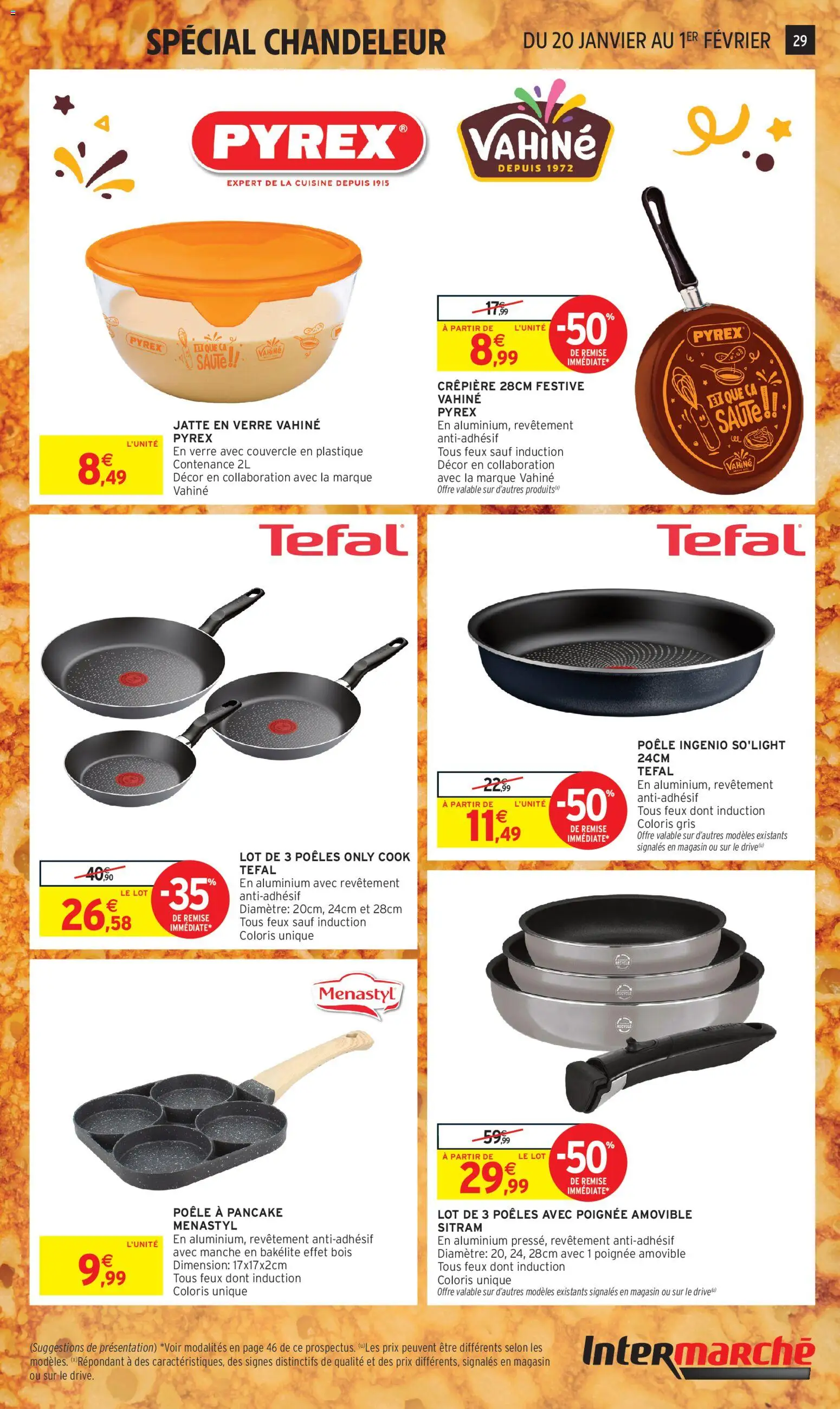 {H1} | Page: 29 | Produits: Poêle, Crêpière, Tefal