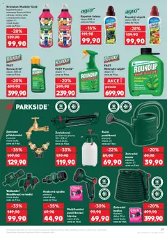 Kaufland leták od 07.05.2025 | Strana: 51 | Produkty: Parkside, Zavlažovač, Rostliny, Hnojivo