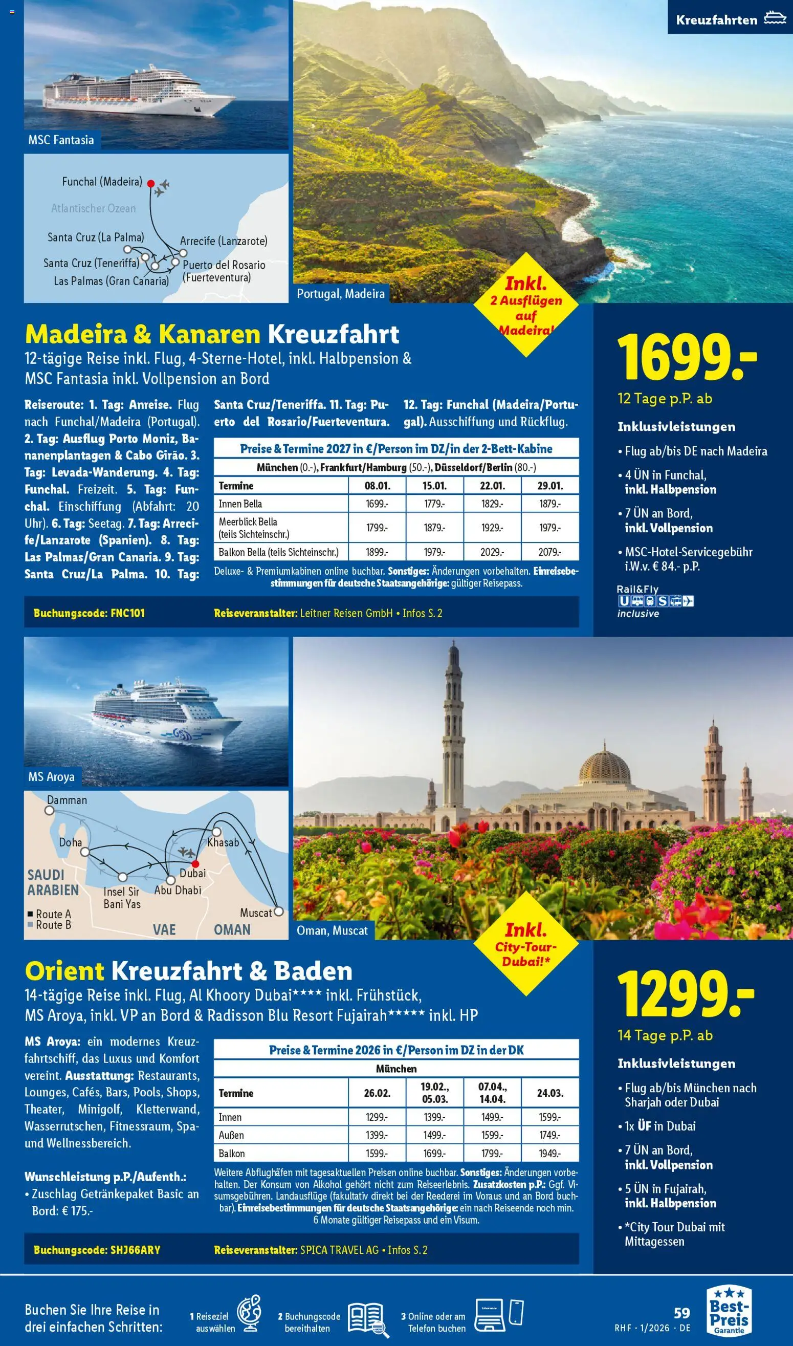 Lidl Reisen Prospekt 	 – gültig ab 29.12.2025 | Seite: 59 | Produkte: HP, Telefon