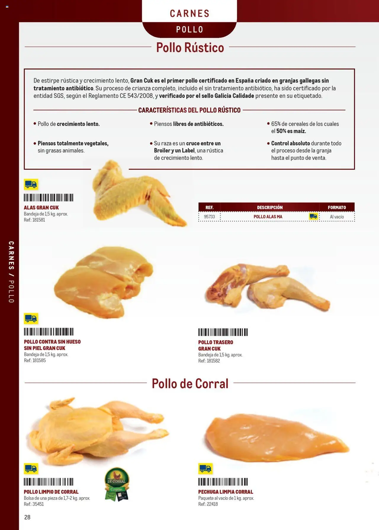 Makro - Especia Carta │ válido desde el 08.04.2025 | Página: 28 | Productos: Cereales, Bolsa, Bandeja