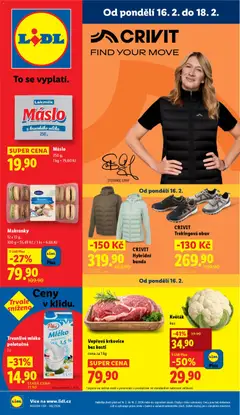 Náhled letáku Lidl leták od 16.02.2026
