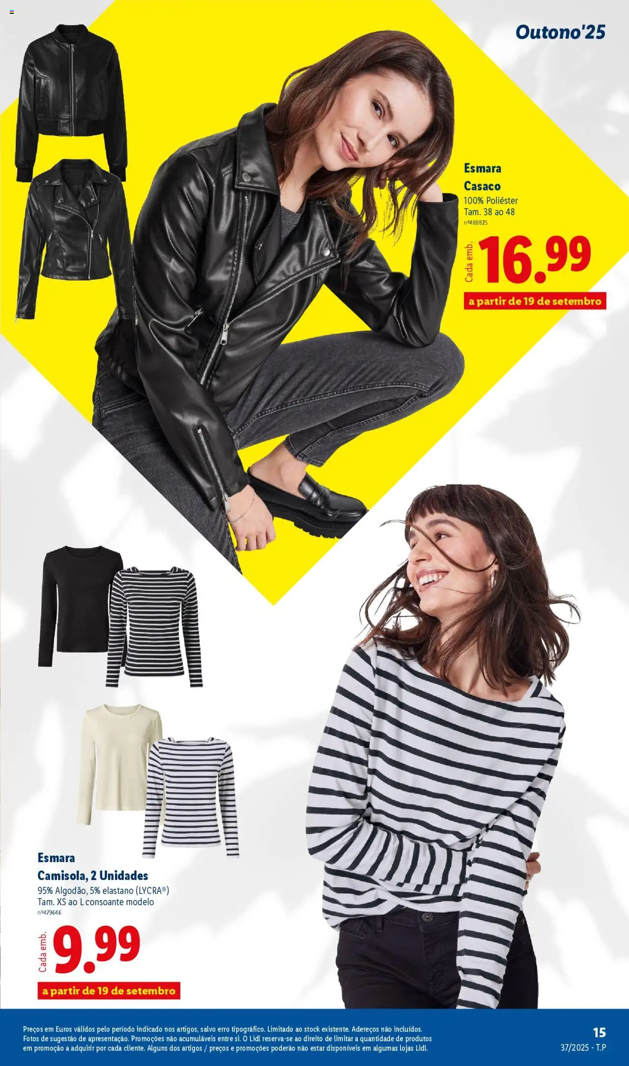Lidl - Coleção Outono │ válido de 08.09.2025 | Página: 15 | Produtos: Casaco
