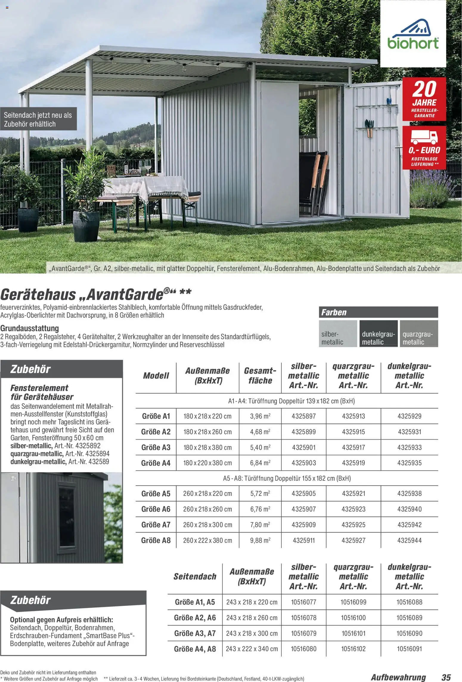 Toom Baumarkt Gartenhäuser & Carports 2026 – gültig ab 20.02.2026 | Seite: 35