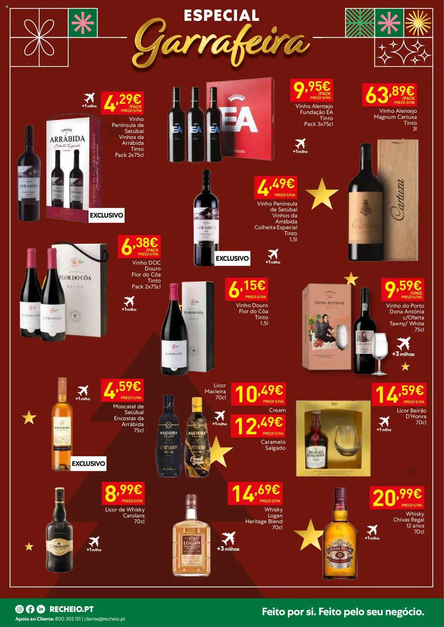 Recheio - Madeira │ válido de 11.11.2025 | Página: 16 | Produtos: Whisky, Licor, Vinho, Vinho tinto