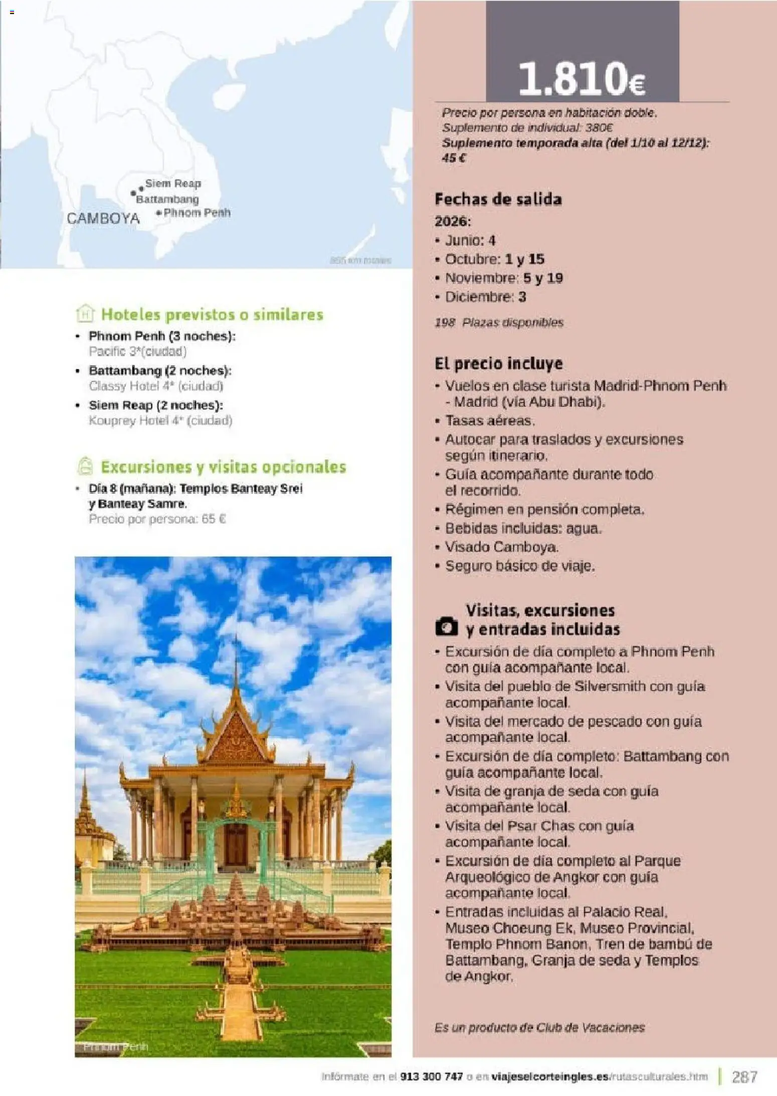 Viajes El Corte Inglés Rutas Culturales de la Comunidad de Madrid │ válido desde el 01.04.2026 | Página: 287 | Productos: Pescado