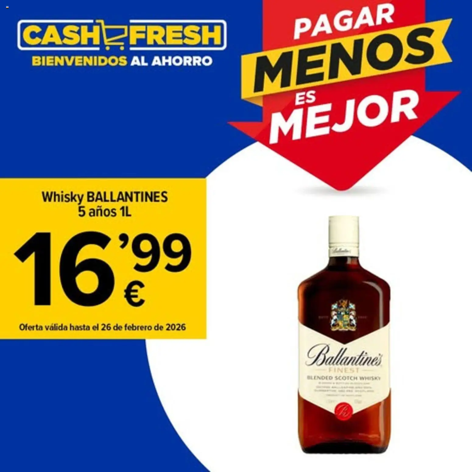 Cash Fresh folleto │ válido desde el 23.02.2026 | Página: 4 | Productos: Whisky