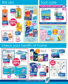 Clicks specials catalogue – valid from 08.10.2025 | Page: 28 | Products: Foot powder, Diffuser, Disinfectant, Pads