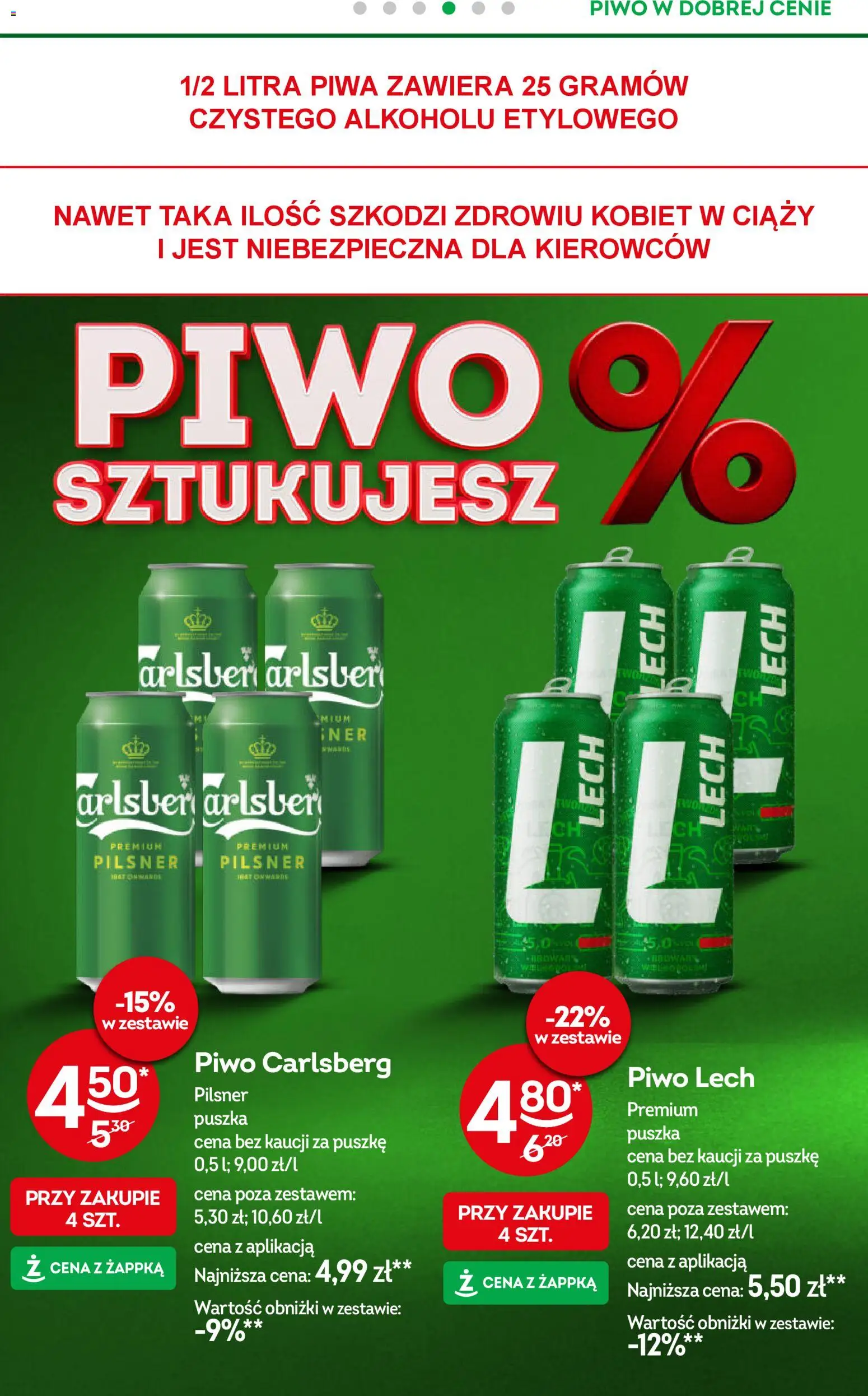 Żabka Gazetka od 22.10.2025 | Strona: 41 | Produkty: Piwo Carlsberg, Piwo