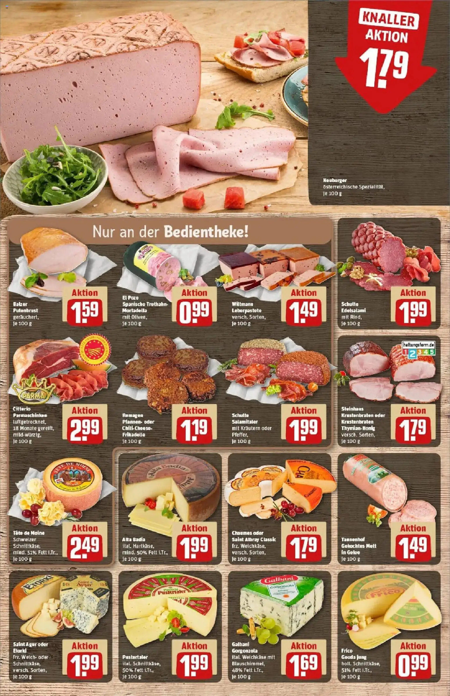 Rewe prospekt Warburg	 – gültig ab 22.12.2025 | Seite: 9 | Produkte: Gouda, Krustenbraten, Chili, Salami