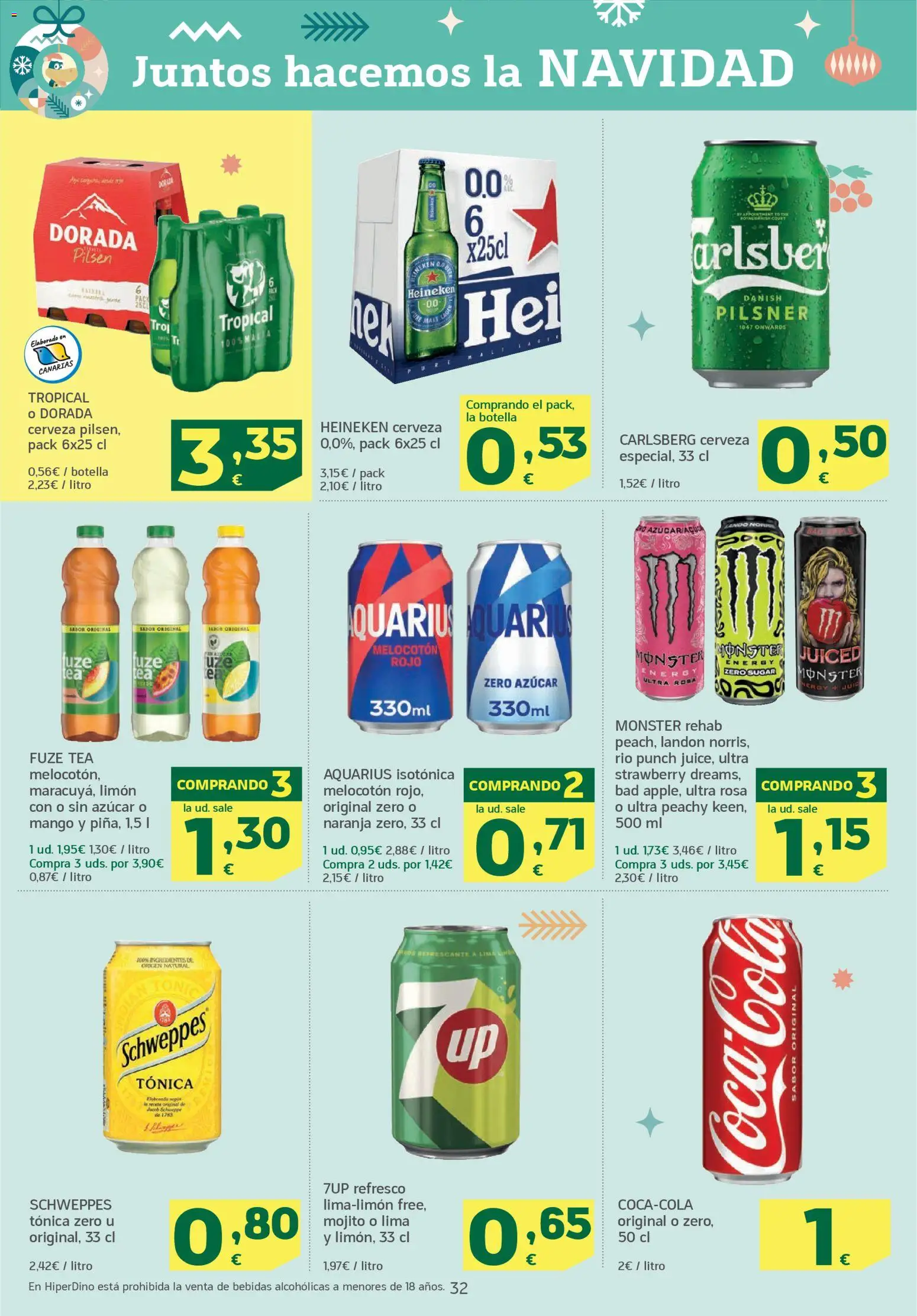 HiperDino folleto │ válido desde el 26.12.2025 | Página: 32 | Productos: Lima, Apple, Ρούτερ, Σπανάκι