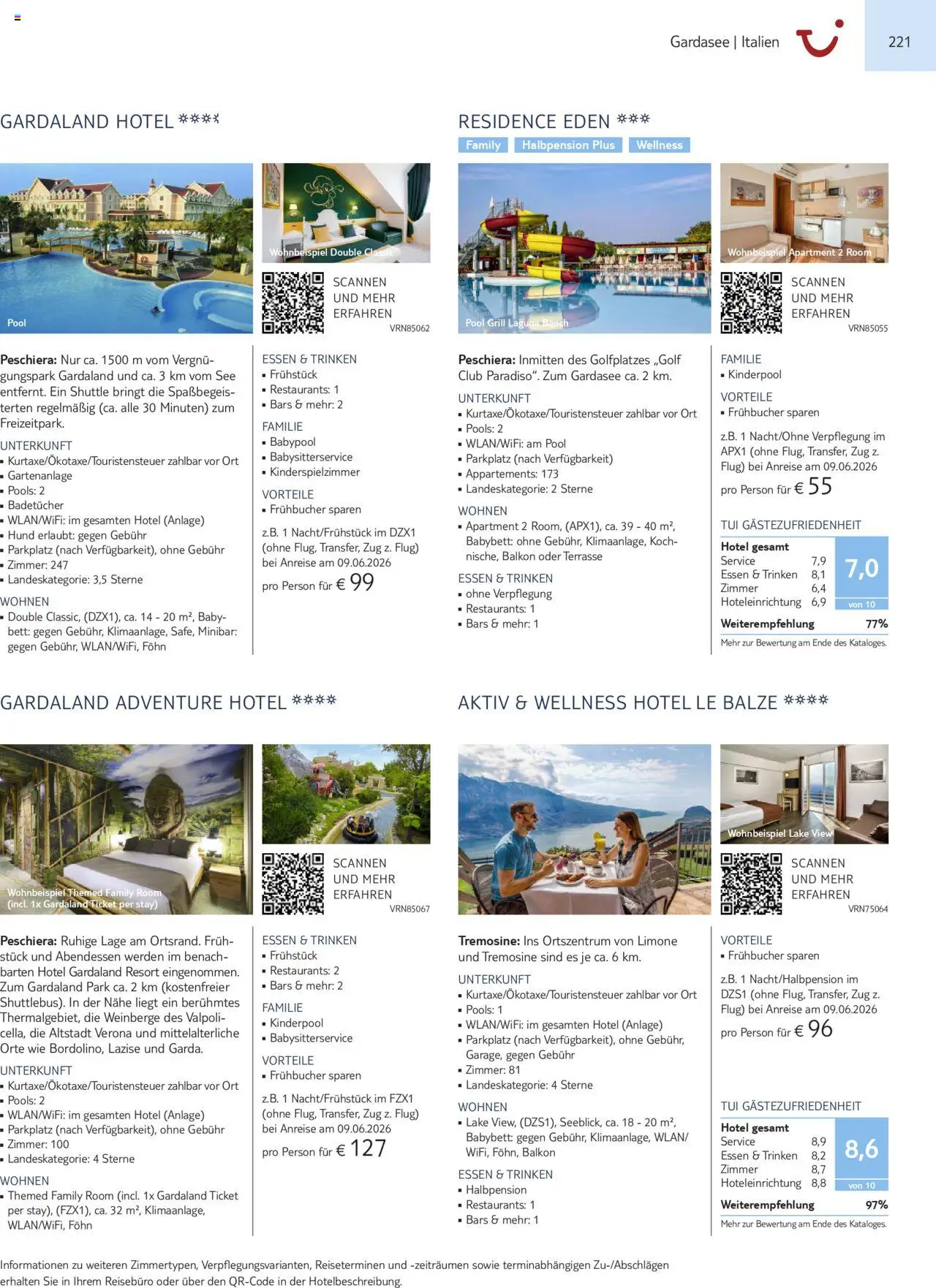 Aida - Urlaub mit eigener Anreise  – gültig ab 01.11.2025 | Seite: 221 | Produkte: Grill, Bett, Babybett, Föhn