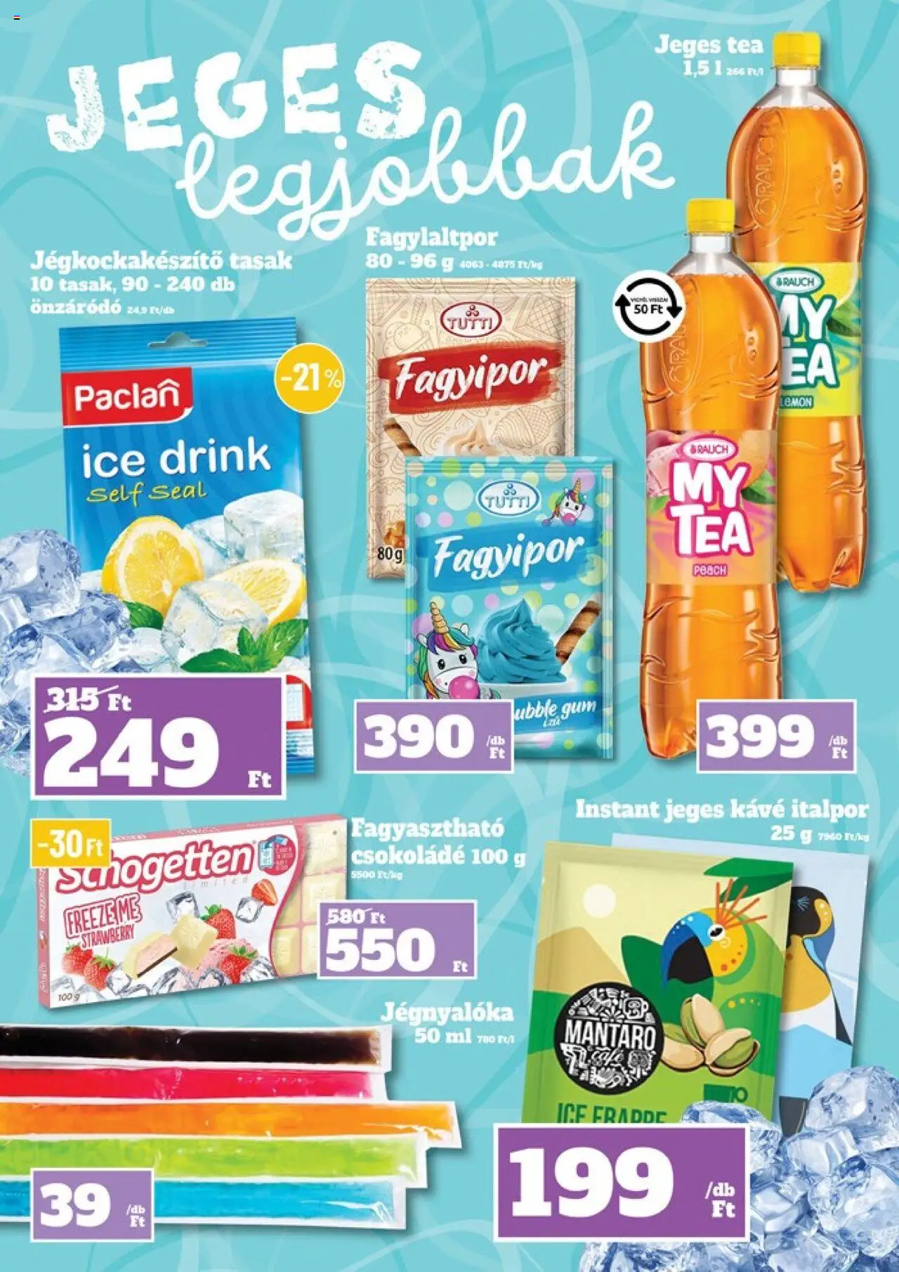 Family Diszkont akciós ujság - amely érvényes a következő dátumtól: 29.05.2025 | Oldal: 2 | Termékek: Fagylaltpor, Kávé, Tea, Italpor