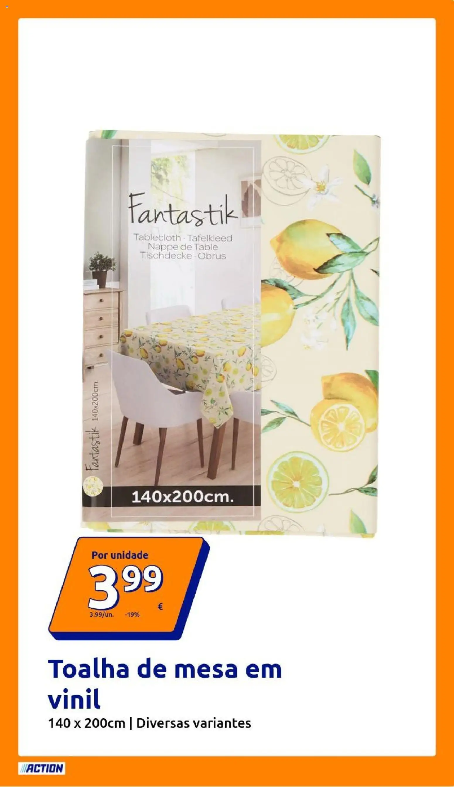 Action folheto │ válido de 08.04.2026 | Página: 3 | Produtos: Mesa, Toalha de mesa