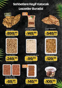 Migros Katalog - Migroskop - 24.07.2025 tarihinden itibaren geçerlidir | Sayfa: 12 | Ürünler: Kabak, Fındık, Yer fıstığı, Ceviz
