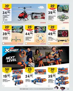 Pré-visualização Continente - Brinquedos válido de 13.11.2025 | Página: 49 | Produtos: Rádio, Drone