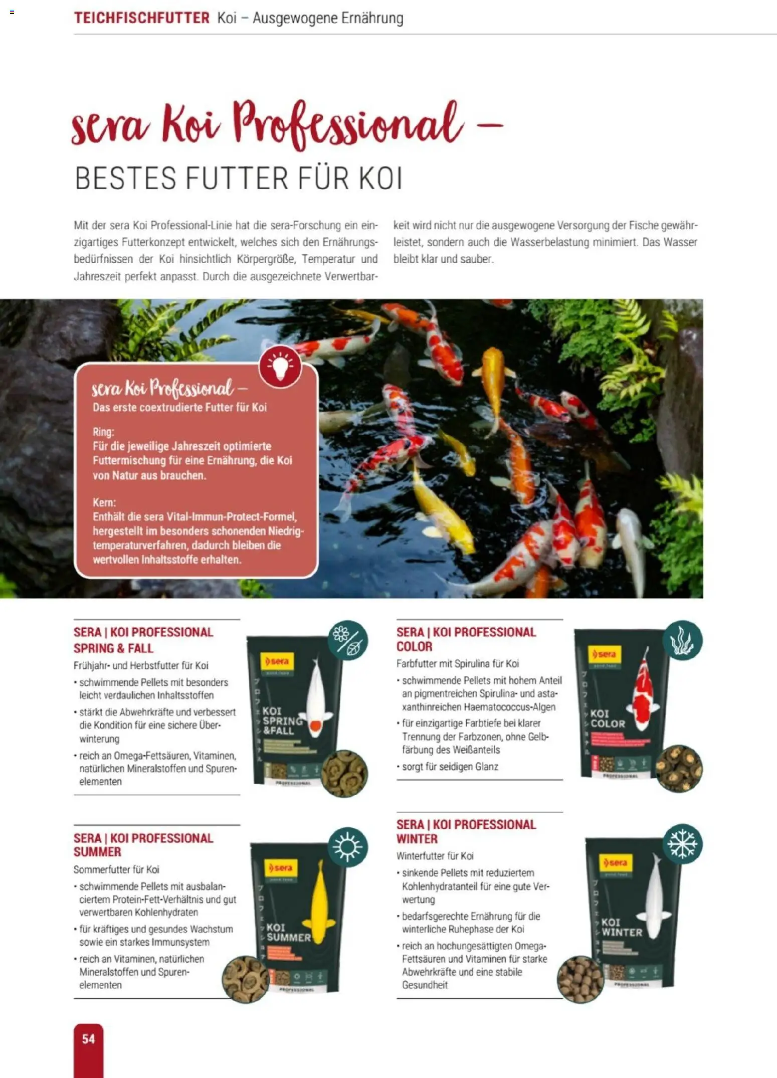 zookauf Themenkatalog Teich – gültig ab 23.03.2026 | Seite: 54 | Produkte: Wasser
