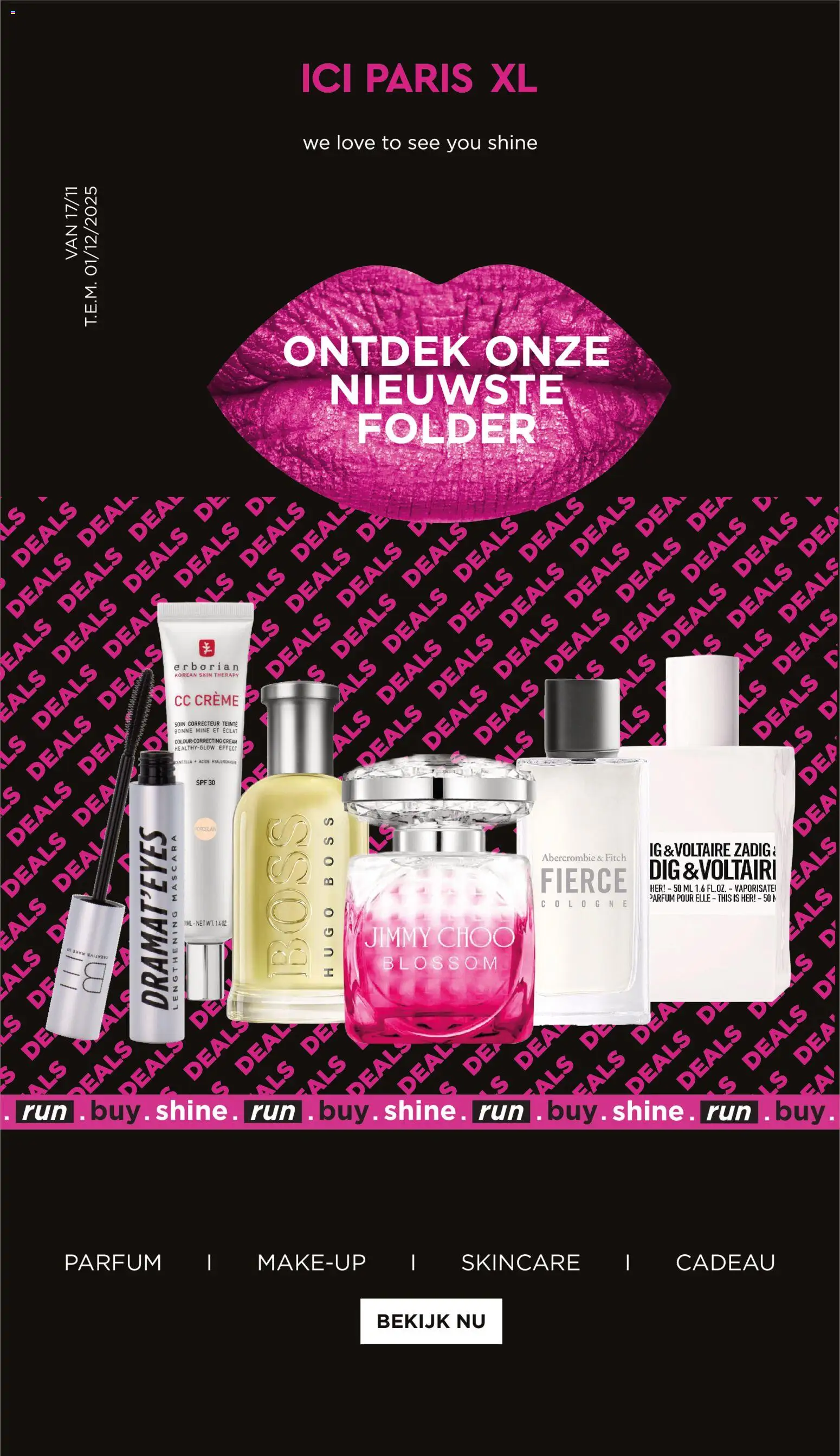 {H1} | Pagina: 1 | Producten: Parfum, Cc crème, Mascara, Crème