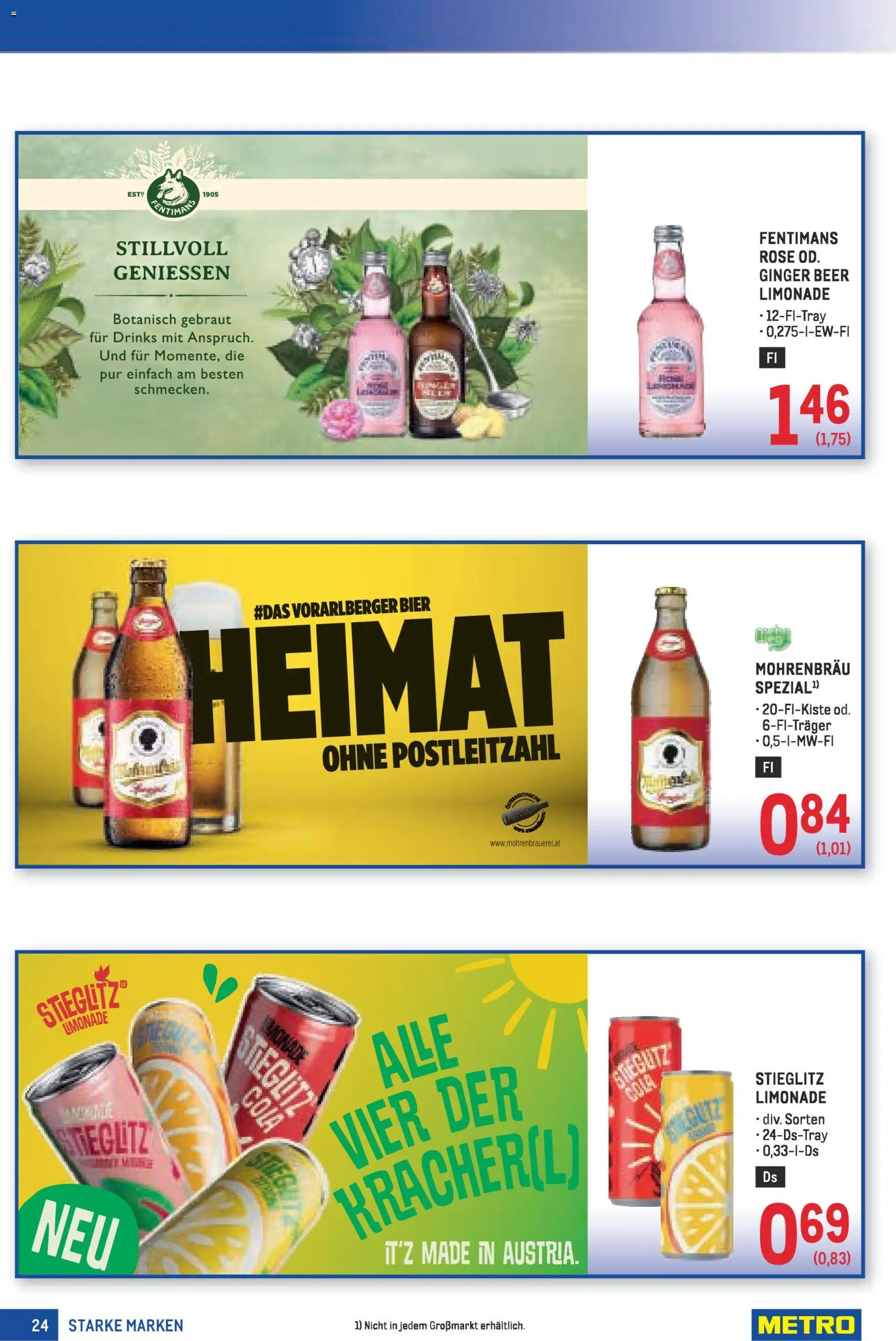 Metro angebote Starke Marken gültig ab 30.04.2026 | Seite: 24 | Produkte: Bier