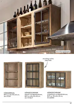Rahaus Küchen ab 01.06.2024 gültig | Seite: 17 | Produkte: Hängeschrank