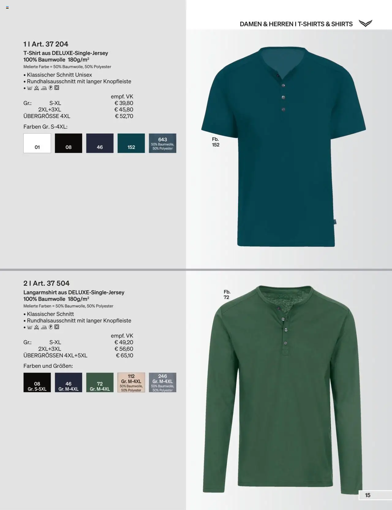 Trigema Prospekt 	 – gültig ab 01.09.2025 | Seite: 15