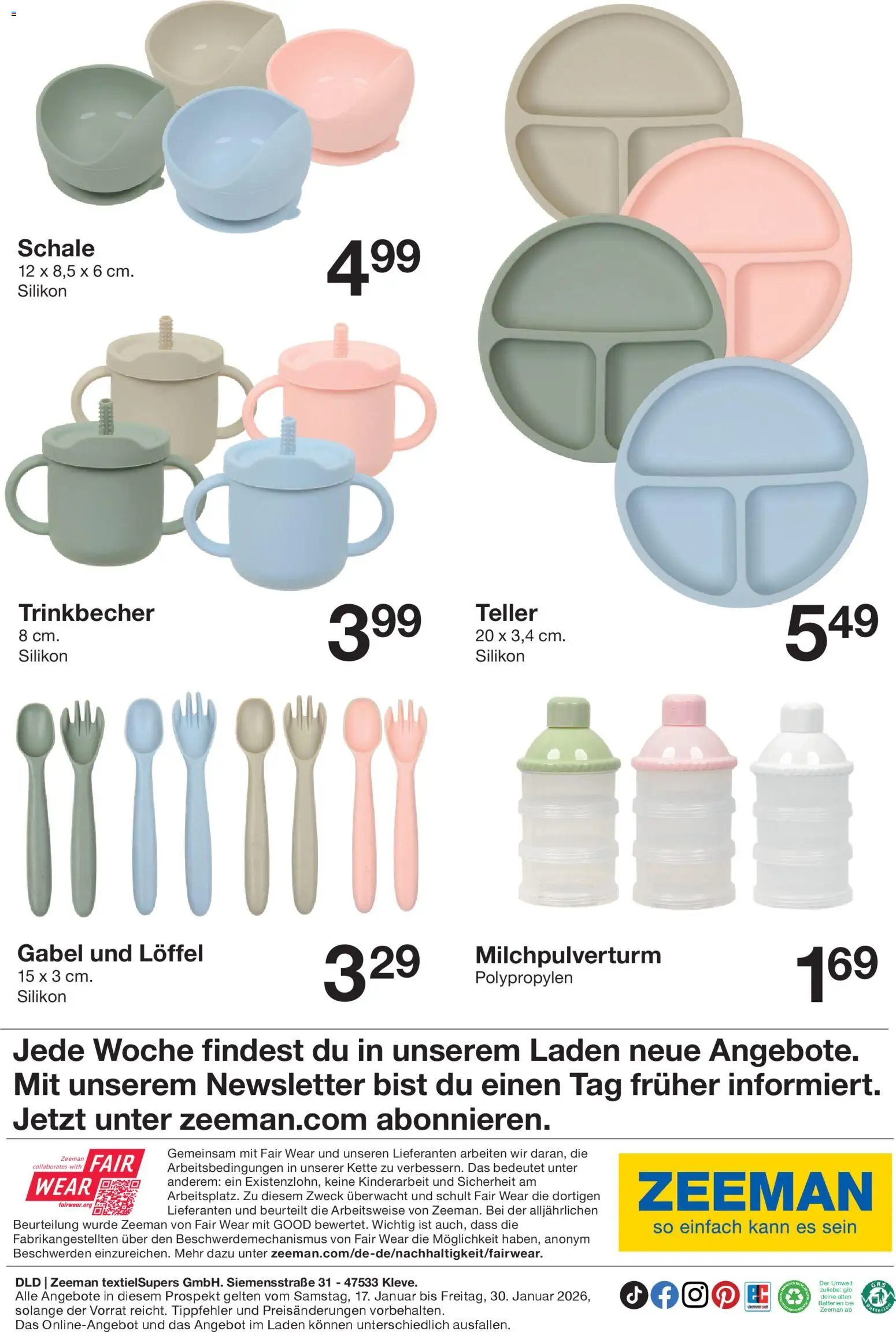 Zeeman Angebote – gültig ab 17.01.2026 | Seite: 26 | Produkte: Batterien