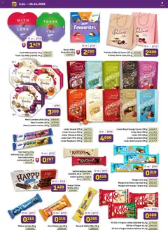 Libex leták platný od 03.11.2025 | Strana: 7 | Produkty: Gaštany, Lindt, Merci, Nesquik