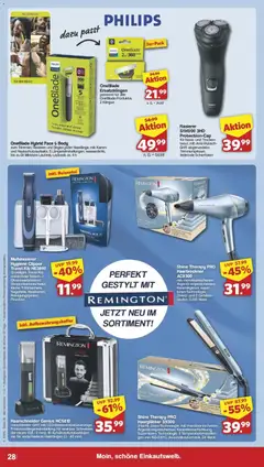 Famila Nordwest Wochenangebote ab 07.04.2026 gültig | Seite: 31 | Produkte: Philips, Rasierer, Haartrockner, Haarglätter