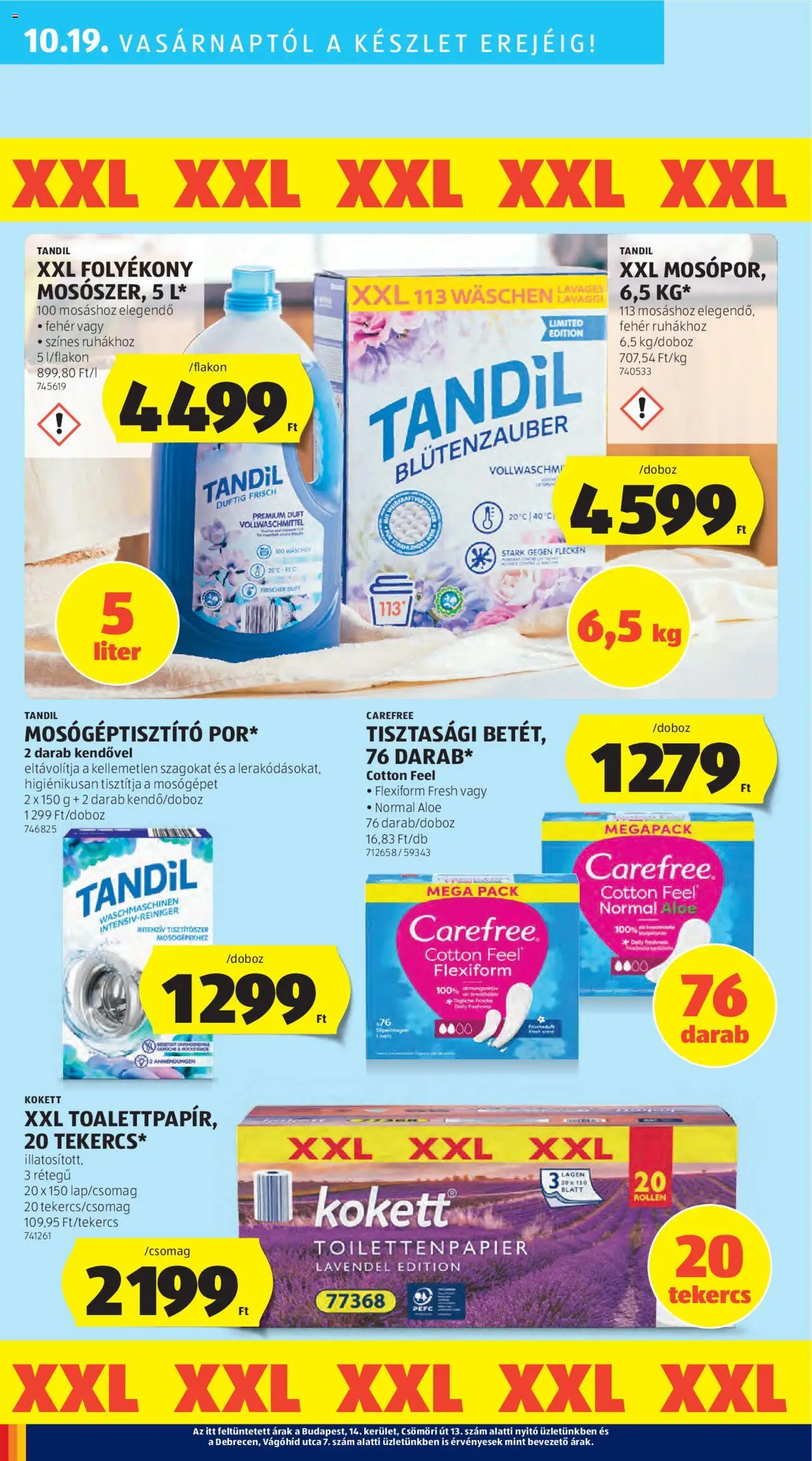 Aldi akciós ujság - amely érvényes a következő dátumtól: 16.10.2025 | Oldal: 40