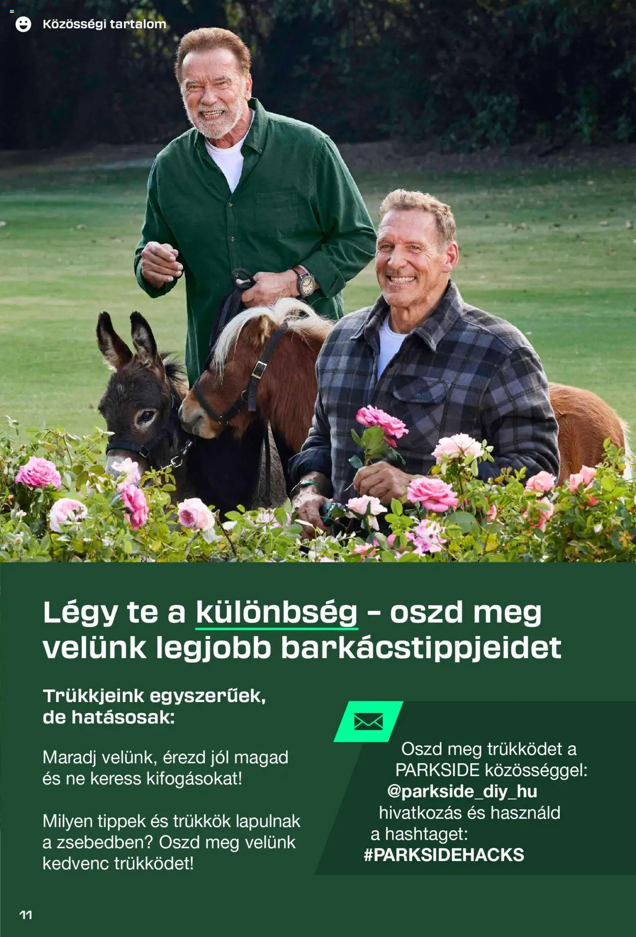 Lidl akciós ujság - amely érvényes a következő dátumtól: 26.08.2025 | Oldal: 11 | Termékek: Parkside