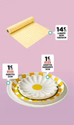 Centrakor - Prévisualisation de Centrakor catalogue recevoir avec style & tables d'été valide à partir de 27.04.2026 | Page: 68 | Produits: Nappe