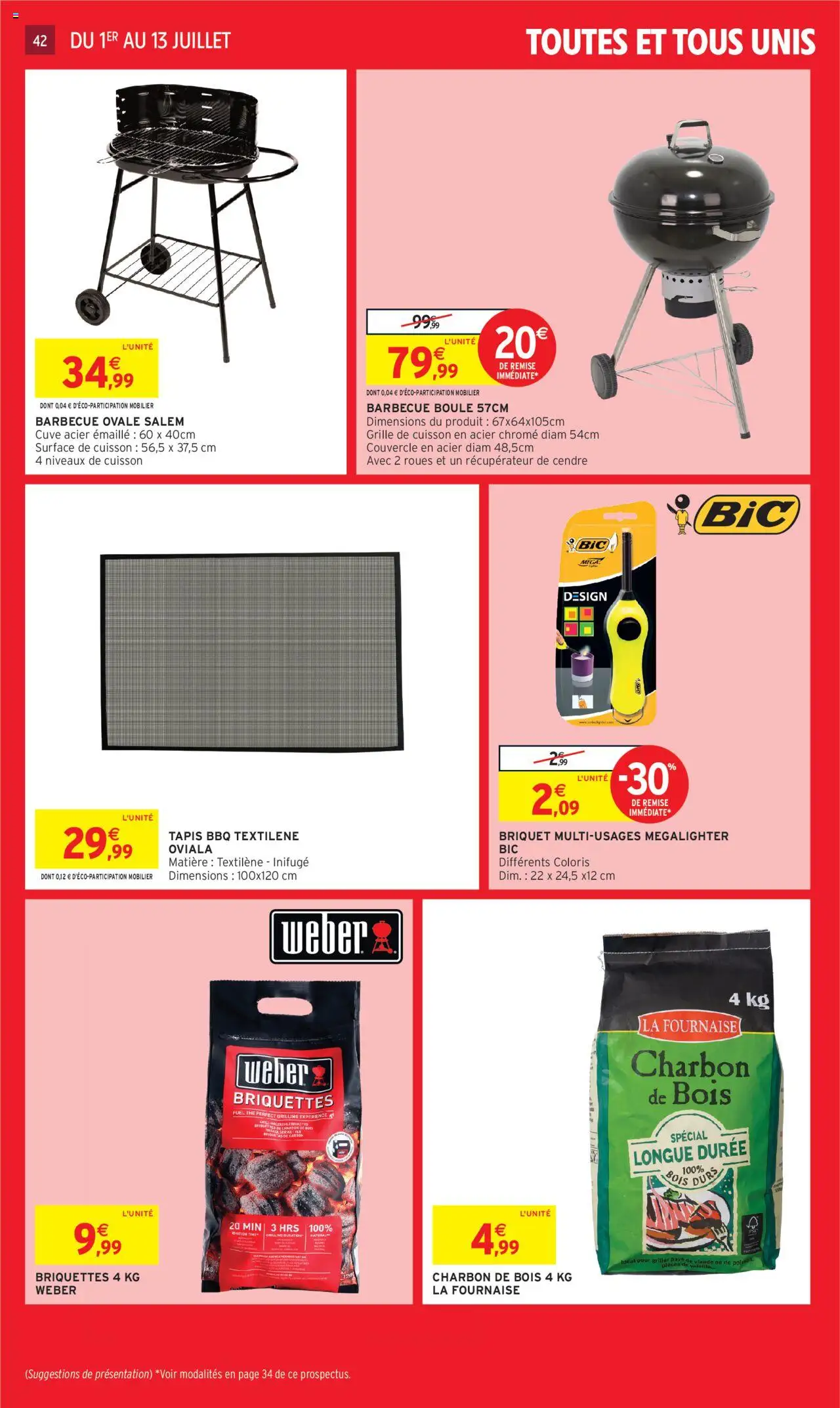 | Page: 44 | Produits: Charbon De Bois, Volaille, Viande, Thé