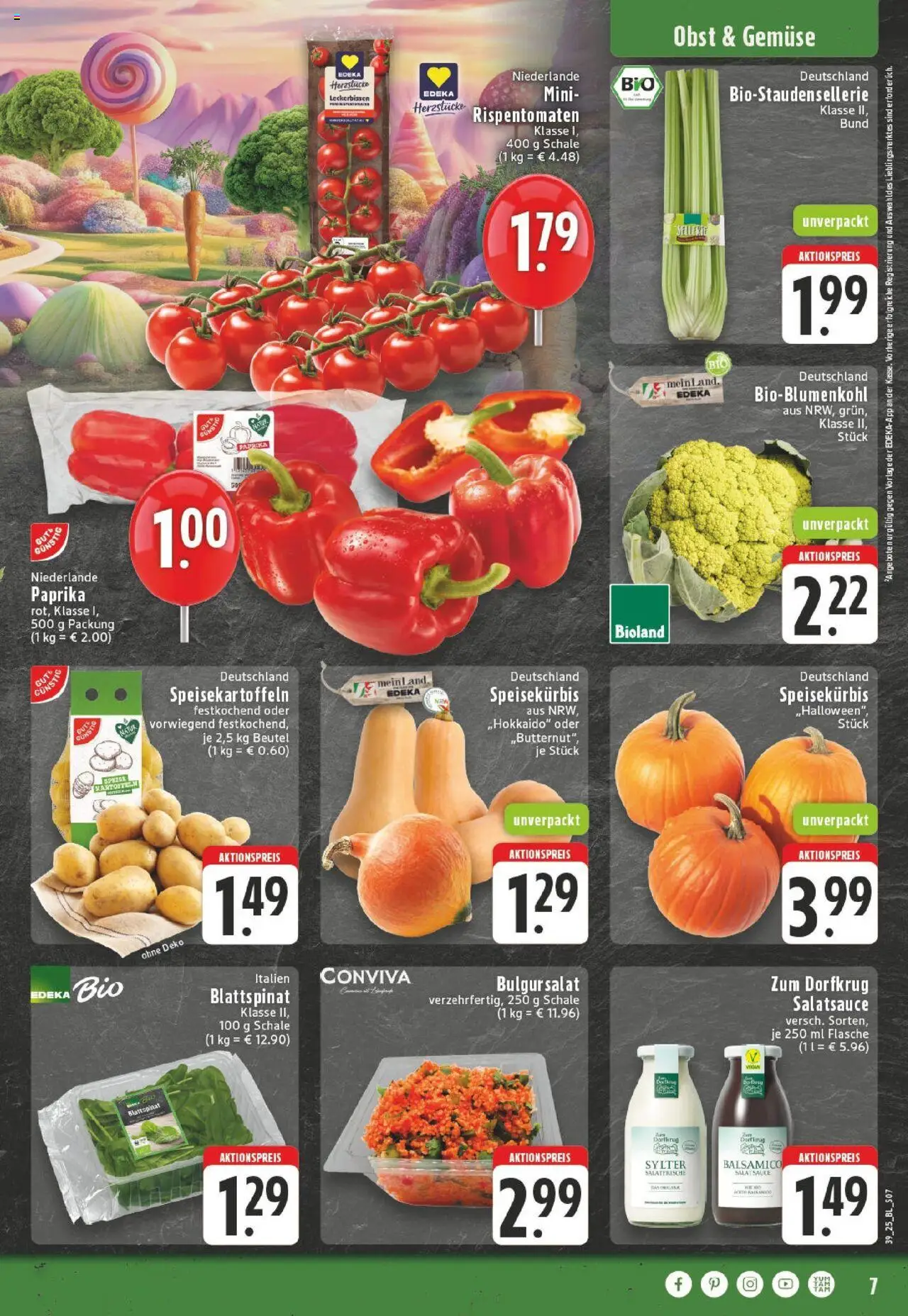 HIT - Mecklenburg-Vorpommern – gültig ab 22.09.2025 | Seite: 7 | Produkte: Balsamico, Gemüse, Paprika, Obst